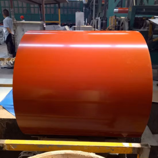 中国工場ホット販売カラーコーティングされた亜鉛ストリップ圧延建物PPGI PPGL鋼コイル